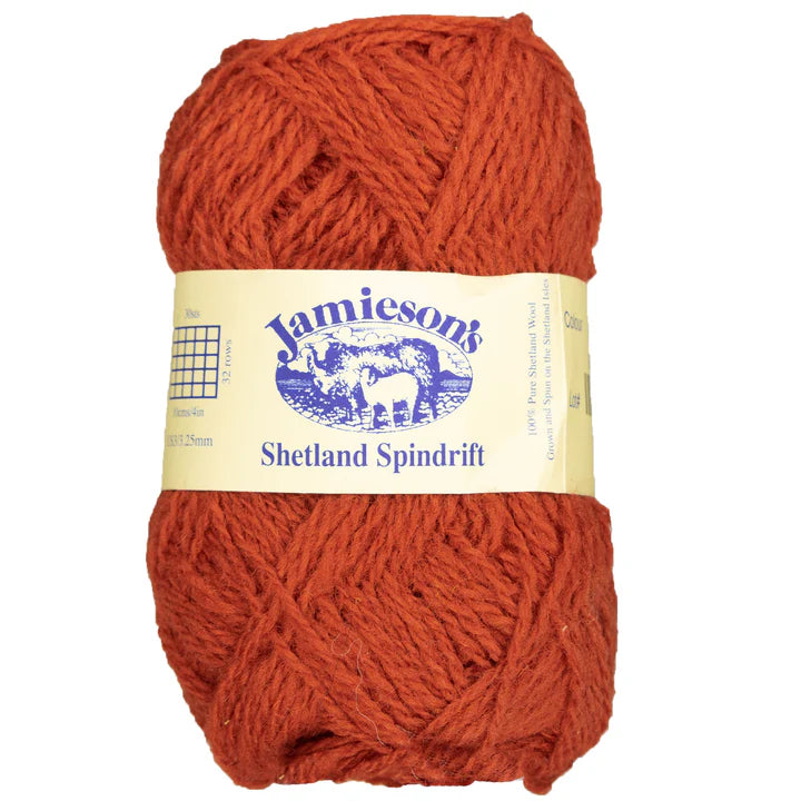 Photo of Yarn in Ginger from Jamieson's-Shetland Spindraft