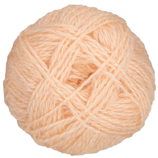 Photo of Yarn in Peach from Jamieson's-Shetland Spindraft