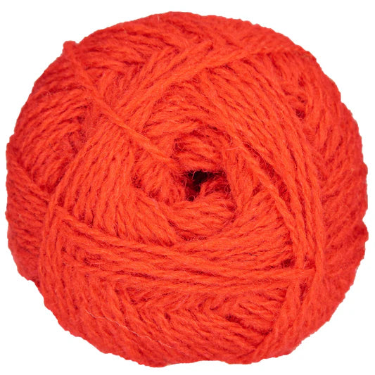 Photo of Yarn in Scarlet from Jamieson's-Shetland Spindraft