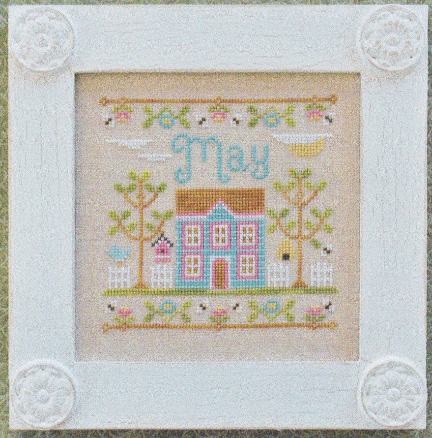Photo of Cottage of the Month May in Cross Stitch from Country Cottage Needleworks