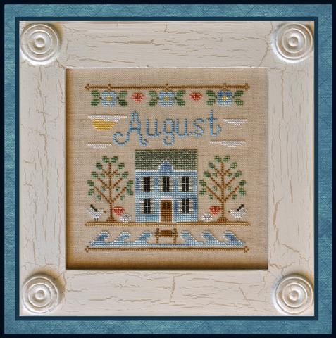 Photo of Cottage of the Month August in Cross Stitch from Country Cottage Needleworks