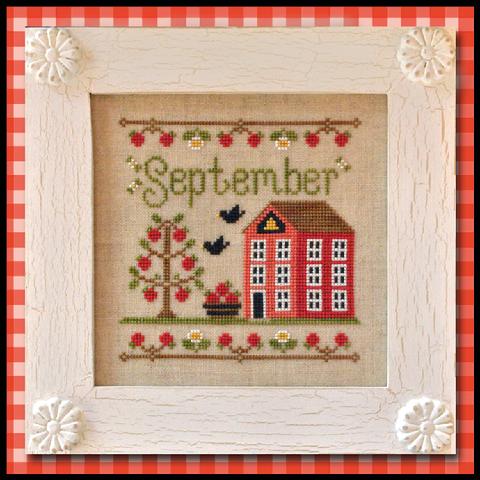Photo of Cottage of the Month September in Cross Stitch from Country Cottage Needleworks