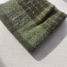 Photo of Felted Wool Pre-Cut 100% Wool in Green Plaid - Small - 8" x 7"