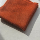 Photo of Felted Wool Pre-Cut 100% Wool in Burnt Orange - Small - 8" x 7"