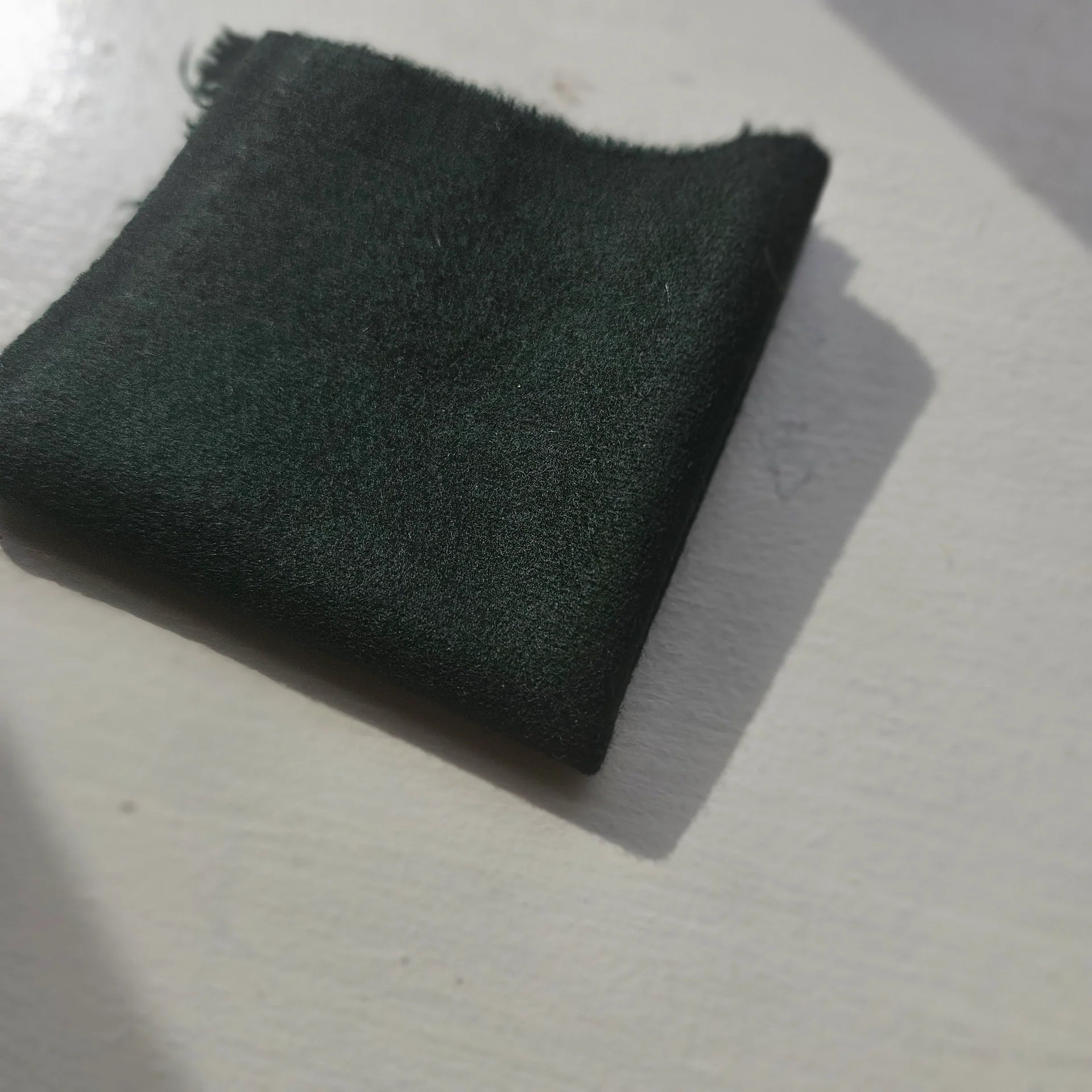 Photo of Felted Wool Pre-Cut 100% Wool in Dark Green - Medium - 10" x 9"