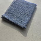 Photo of Felted Wool Pre-Cut 100% Wool in Sky Blue Chevron - Small - 8" x 7"