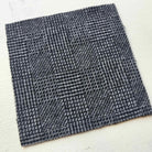 Photo of Felted Wool Pre-Cut 100% Wool in Textured Black Squares - Mini Square - 4" x 4"