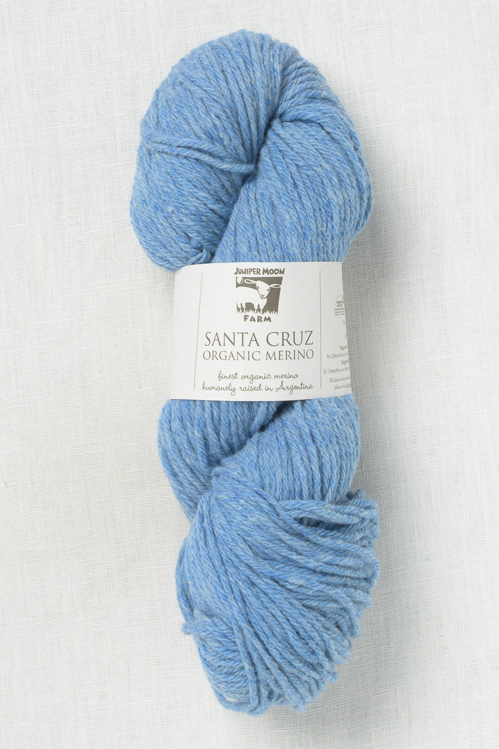 Photo of Yarn in Cerulean from Juniper Moon Farm-Santa Cruz