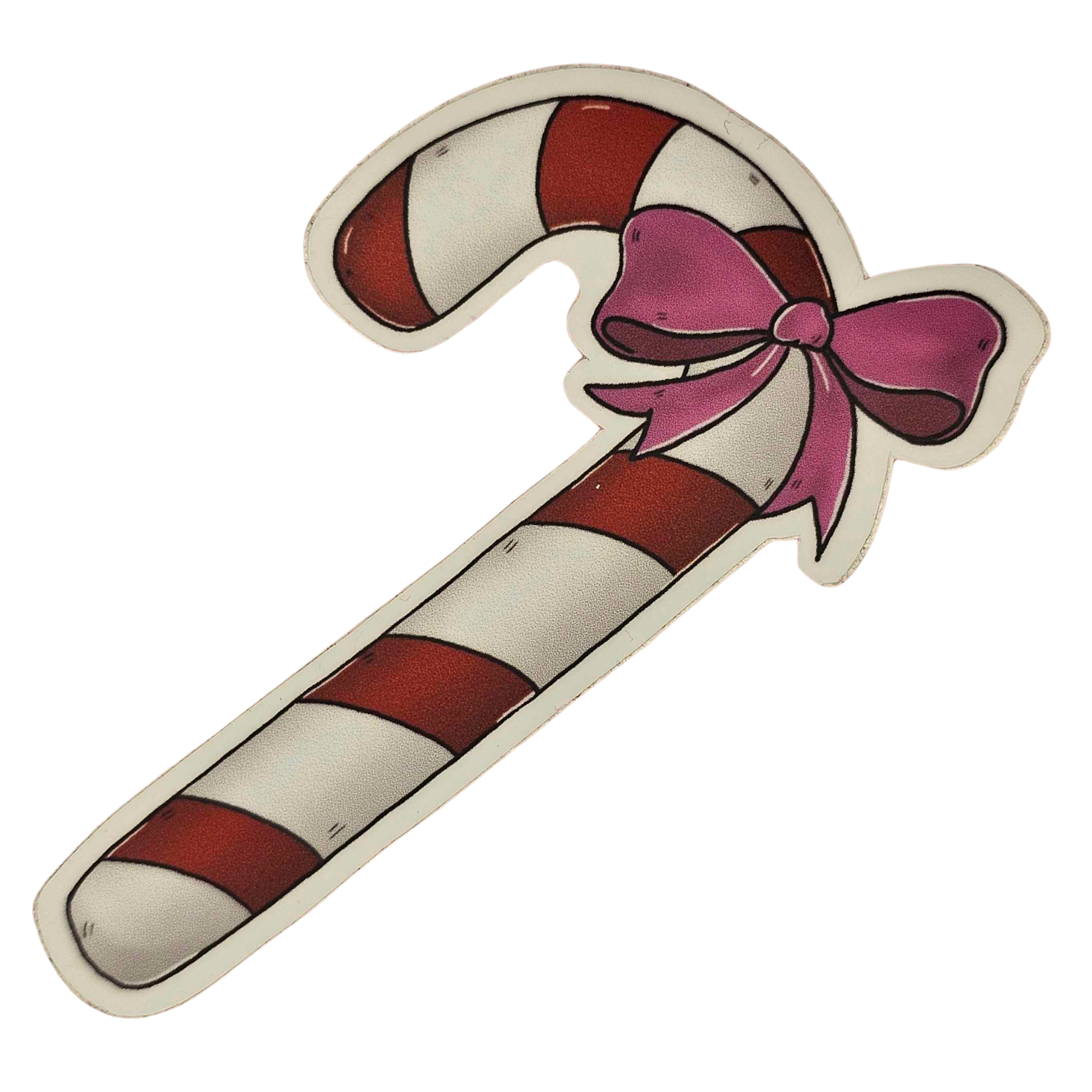 Photo of Candy Cane Bow - Sticker