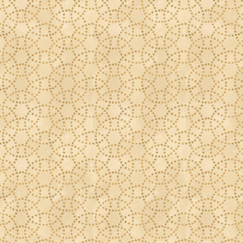 Photo of Henry Glass & Co. Inc 100% Cotton Fabric in Cream from Linen Closet - 43"/44" Wide Fabric