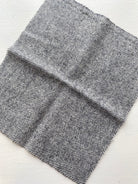 Photo of Felted Wool Pre-Cut 100% Wool in Ash Grey Chevron - Small - 8" x 7"