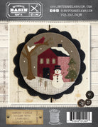 Photo of Buttermilk Basin Kit in Center Circle Woolen Mats January - Wool Applique