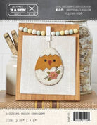 Photo of Buttermilk Basin Pattern in Hatching Chick Ornament - Wool Applique