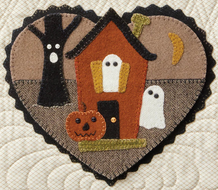 Photo of Buttermilk Basin Kit in Home Sweet Home Thru The Year - October - Wool Applique