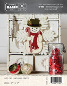 Photo of Buttermilk Basin Kit in Smiling Snowman Ornie - Wool Applique
