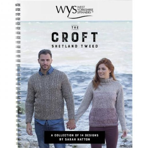 Photo of Sarah Hatton The Croft Shetland Tweed by West Yorkshire Spinners - Knitting Book
