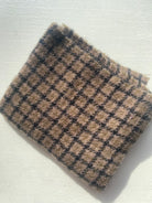 Photo of Felted Wool Pre-Cut 100% Wool in Brown Squares - Medium - 10" x 9"