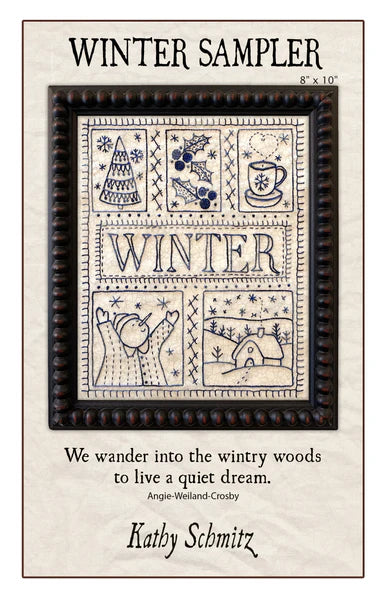 Photo of Kathy Schmitz Pattern in Winter Sampler - Embroidery
