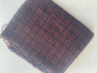 Photo of Felted Wool Pre-Cut 100% Wool in Dark Brown Squares - Medium - 10" x 9"