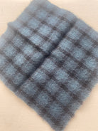 Photo of Felted Wool Pre-Cut 100% Wool in Dark Cyan Squares - Small - 8" x 7"