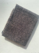 Photo of Felted Wool Pre-Cut 100% Wool in Dusty Grey Chevron - Medium - 10" x 9"