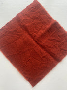 Photo of Felted Wool Pre-Cut 100% Wool in Fire Orange - Small - 8" x 7"