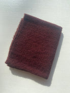 Photo of Felted Wool Pre-Cut 100% Wool in Heathered Maroon - Medium - 10" x 9"