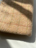 Photo of Felted Wool Pre-Cut 100% Wool in Dusty Orange Squares - Large - 15" x 14"