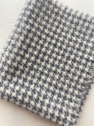 Photo of Felted Wool Pre-Cut 100% Wool in Light Grey Mini Dots - Small - 8" x 7"