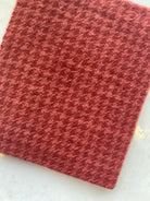 Photo of Felted Wool Pre-Cut 100% Wool in Light Red Mini Dots - Medium - 10" x 9"