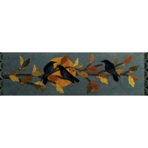 Photo of Traditional Expressions in Moonshine from Crane Design - Wool Applique Pattern