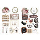 Photo of Prima Marketing Farm Sweet Farm Collection - Ephemera and Stickers With Foil Accents