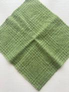 Photo of Felted Wool Pre-Cut 100% Wool in Sage and Grey Plaid - Small - 8" x 7"
