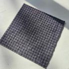 Photo of Felted Wool Pre-Cut 100% Wool in Smokey Grey Mini Dots - Mini Square - 4" x 4"