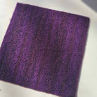 Photo of Felted Wool Pre-Cut 100% Wool in Striped Purple - Mini Square - 4" x 4"