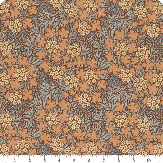 Photo of Tilda Fabrics 100% Cotton Fabric in Autumnbloom Hazel from Hibernation - 44"/45" Wide Fabric