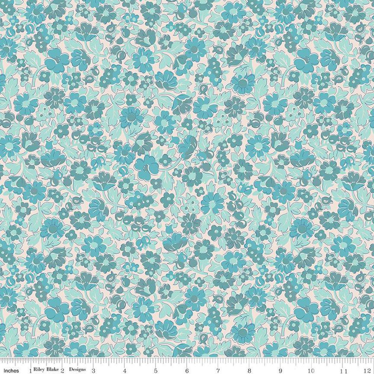 Photo of Riley Blake Designs 100% Cotton Fabric in Cottage Beloved from Mercantile - 44"/45" Wide Fabric