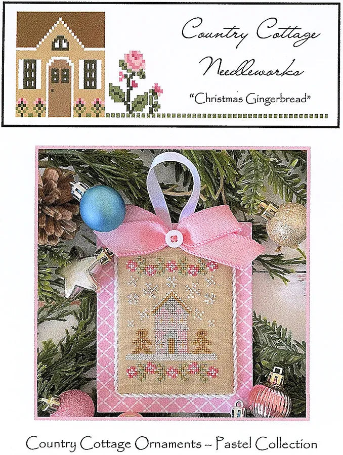 Photo of Christmas Gingerbread in Cross Stitch from Country Cottage Needleworks