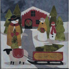 Photo of Traditional Expressions in Tree Farm from Crane Design - Wool Applique Pattern