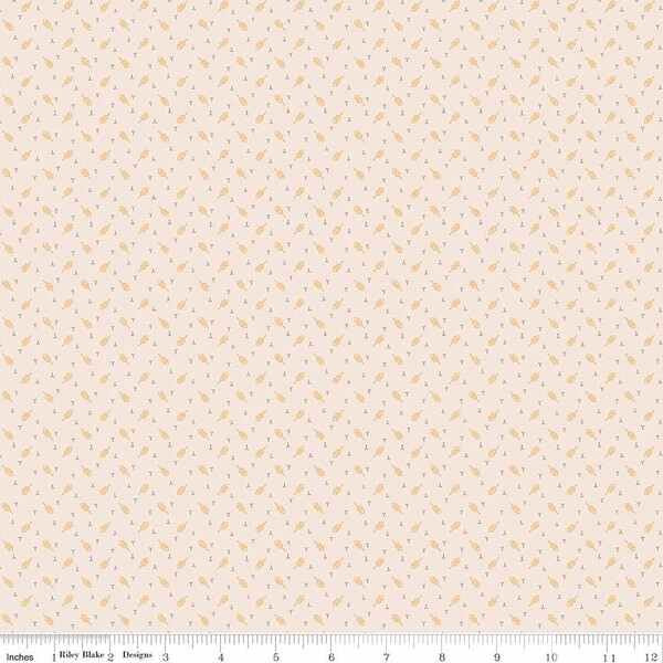 Photo of Riley Blake Designs 100% Cotton Fabric in Latte Darling from Mercantile - 44"/45" Wide Fabric