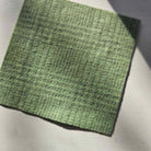 Photo of Felted Wool Pre-Cut 100% Wool in Sage and Grey Plaid - Mini Square - 4" x 4"