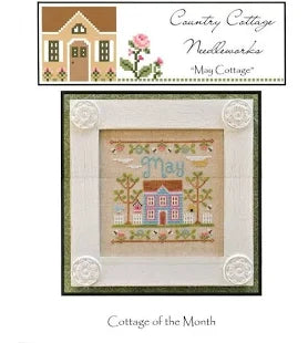 Photo of Cottage of the Month May in Cross Stitch from Country Cottage Needleworks