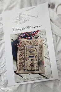 Photo of Liberty for All Sampler in Cross Stitch from Stacy Nash Designs