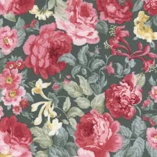 Photo of La Fleur Flannel 5" 42 Charms in Fabric from Maywood Studio