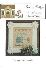 Photo of Cottage of the Month January in Cross Stitch from Country Cottage Needleworks