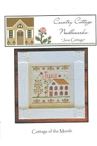Photo of Cottage of the Month June in Cross Stitch from Country Cottage Needleworks