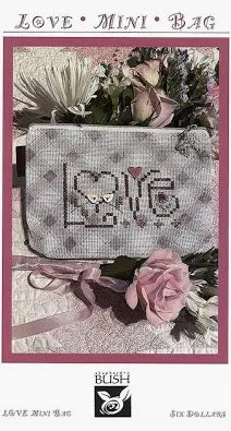 Photo of Love Min Bag Kit in Cross Stitch from Shepherd's Bush