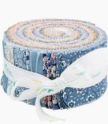 Photo of Denim Florals for 2 1/2 Strip from Riley Blake - Liberty Fabrics