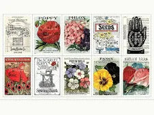 Sewing Seeds III Panel Bundle in Fabric from Riley Blake