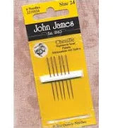Photo of Chenille Size 24 in Needles from John James